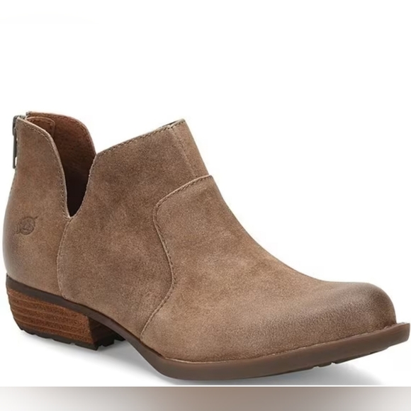 Born Kerri Distressed Leather Booties - Picture 2 of 8